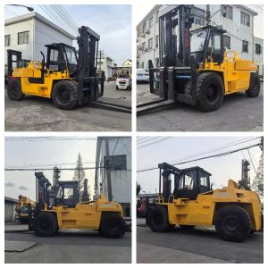 China Used TCM 23T Container Forklift Fuel Tank Capacity 300L wholesale