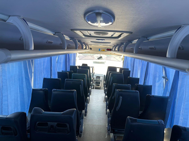 34 Seats 2018 Year Used Coach Bus Kinglong XMQ6802 LHD Steering For Transportation