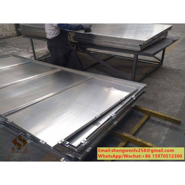 Customized metal facades aluminium cladding sheet with round holes pattern