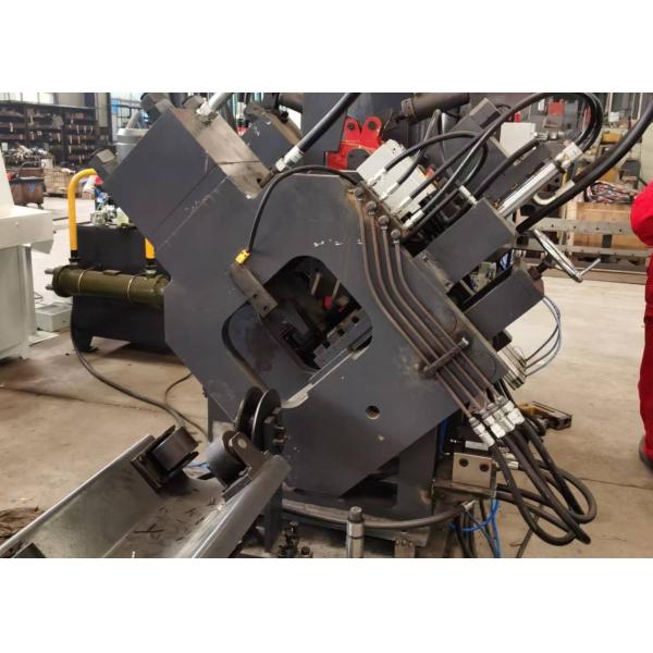 630KN Marking Force CNC Punching, Marking And Shearing Line 1000KN Cutting Force