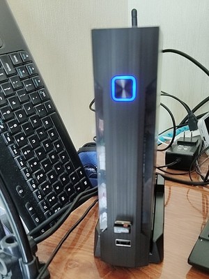 HTPC SPCC ABS Thin PC Case For Mini ITX Motherboard