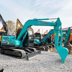 China Sk75 Compact Used Kobelco Excavators Construction Track Digger 7Ton wholesale