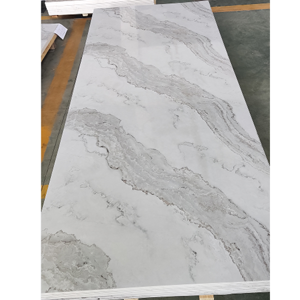 Easy Wall Board Install Fireproof Marble SPC Wall Panel with 25 Years Lifetime