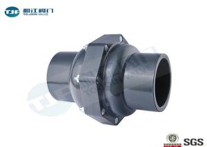 Horizontal Swing Check Valve , Schedule 80 PVC Socket Swing Non Return Valve
