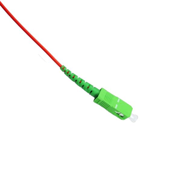 SC APC To LC UPC Simplex Patch Cord Multi Mode G652D LSZH