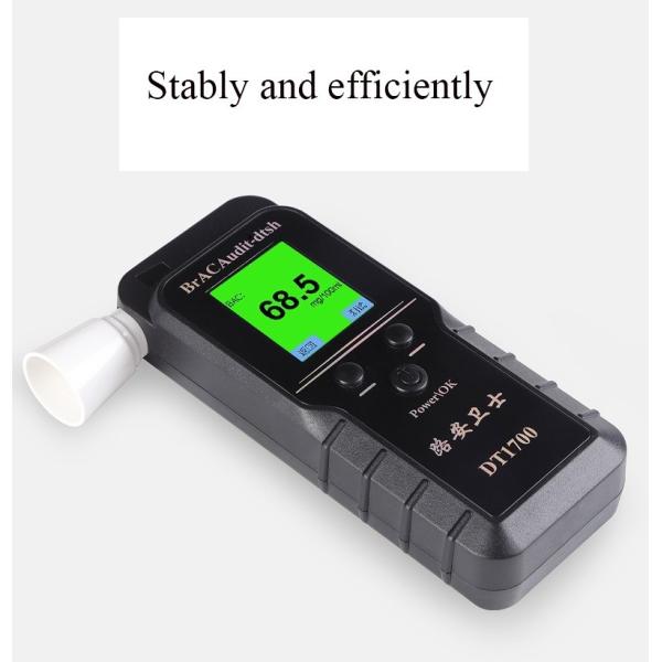 Non Contact Portable Alcohol Detector Bluetooth Connection
