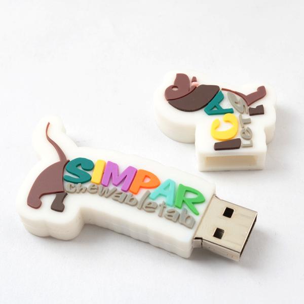 2.0 3.0 Personalised Usb 15MB/S Puppy Shape Custom Usb Drives For Photographers
