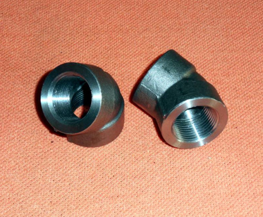 3000LB 2000LB Threaded SW Fitting ASME B16.11 ASTM A105 Elbow Cap Tee