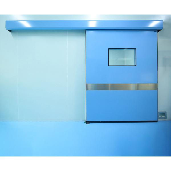 5mm Automatic Hospital Door Soundproof Double Automatic Glass Sliding Door