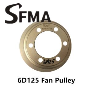 China Gloden Excavator 2G OD183 6D125 Fan Pulley wholesale