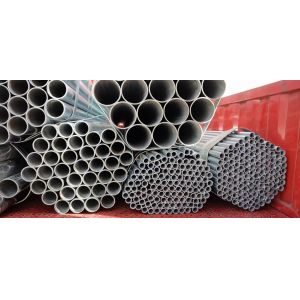 ERW hot galvanized black pipes for furnitures