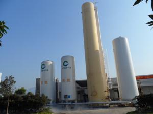 China 100L/h Liquid Nitrogen Production Plant , 1000KW Industrial Oxygen Generator wholesale