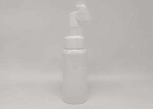 China 200ml Plastic Cosmetic Bottles Empty White Foam Soap Dispenser Container wholesale