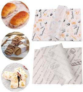 Wax Paper Food Basket Liners BBQ Picnic Greaseproof Baking Paper