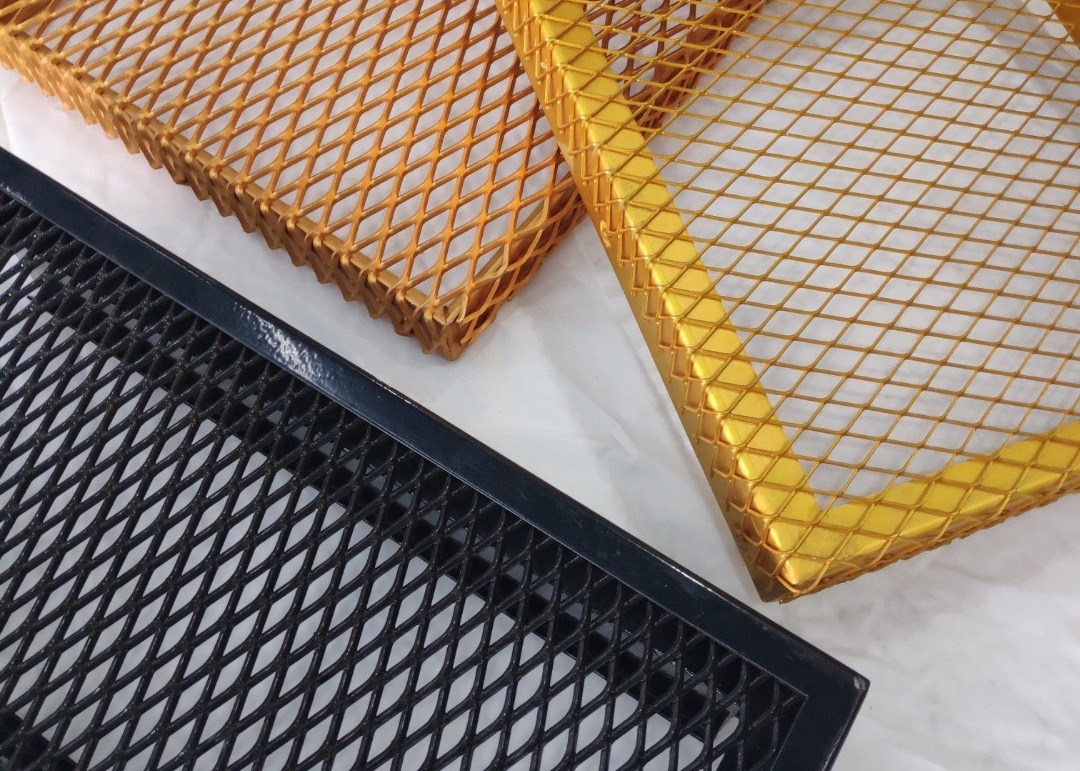Building Facades Expanded Metal Mesh Cladding Aluminum 1060 Alloy 3003