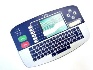 Custom Membrane Keyboard For A Flight Sim Avionics With Glossy Window