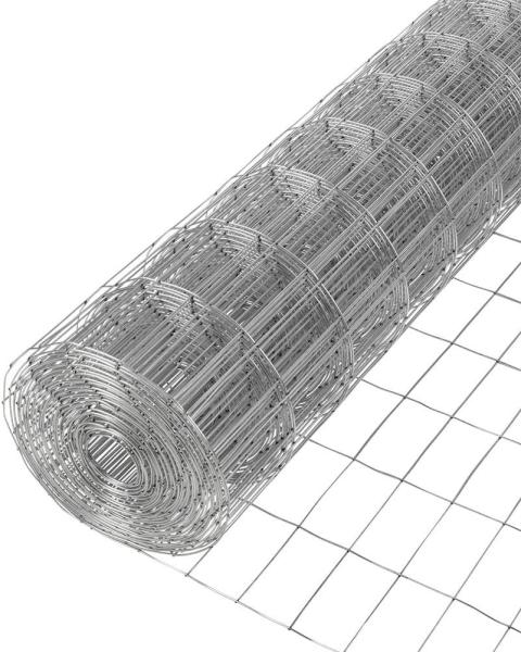 Uk Market 1.3mm Electro Galvanized Iron Wire Mesh 1/2x1" 1x1" Aperture Cage