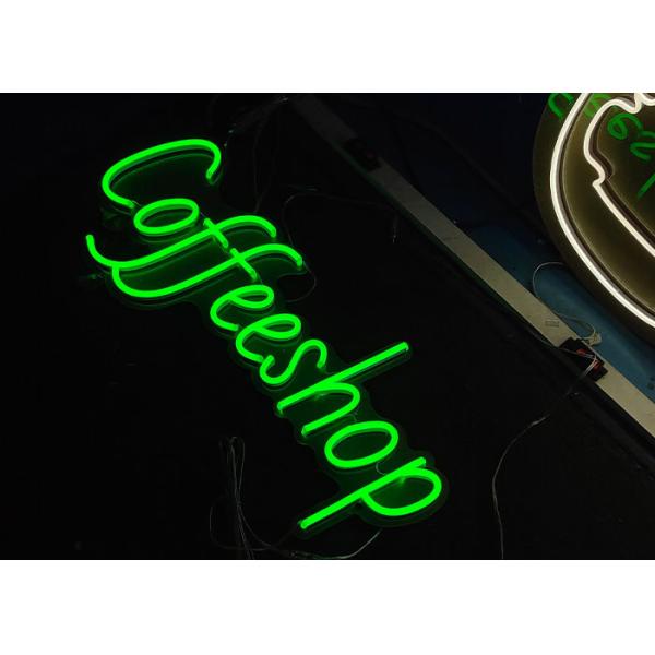 Coofeeshop neon sign custom size for coffe business street shopping center