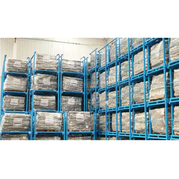 warehouse storage folding rack pallet stack rack retread Stacking Rack System