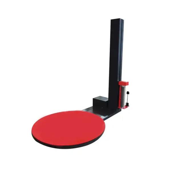 Quality Automatic Conveyorized Turntable Stretch Wrapping Machine Pallet Stretch Film Pre-Stretch Wrapping MachinePallet Wrapper for sale