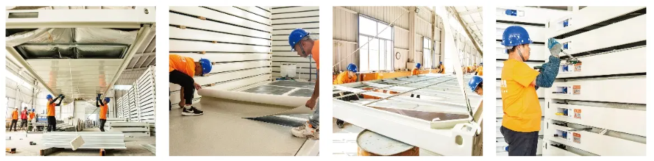 Modern Luxury Prefab Modular House Portable 20FT Container Office Building Distributor Needed