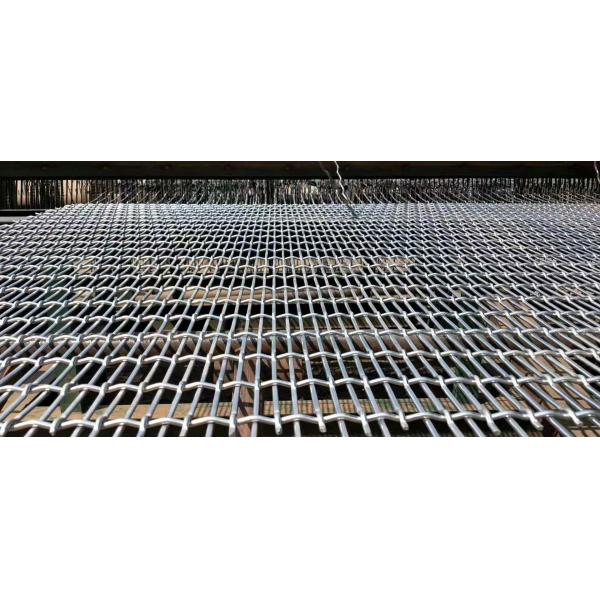 Galvanized Filter 0.3mm Crimped Woven Wire Mesh