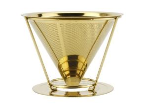 China Pour Over Paperless Coffee Dripper 92mm Height With Detachable Stand wholesale