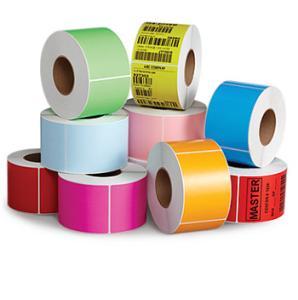 China 4&quot;X6&quot; Inch direct thermal label sticker paper Electronic balance paper, color printer labels Red Orange Yellow Green wholesale