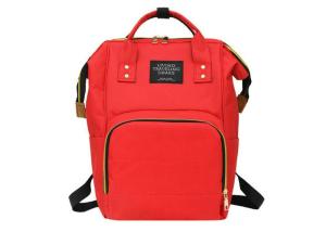 Custom Baby Diaper Backpack 25×16×40 CM With Adjustable Padded Shoulder Straps