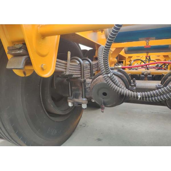 40/45 FT 3 Axle Skeletal Container Trailer Long Service Life With Spring Suspension