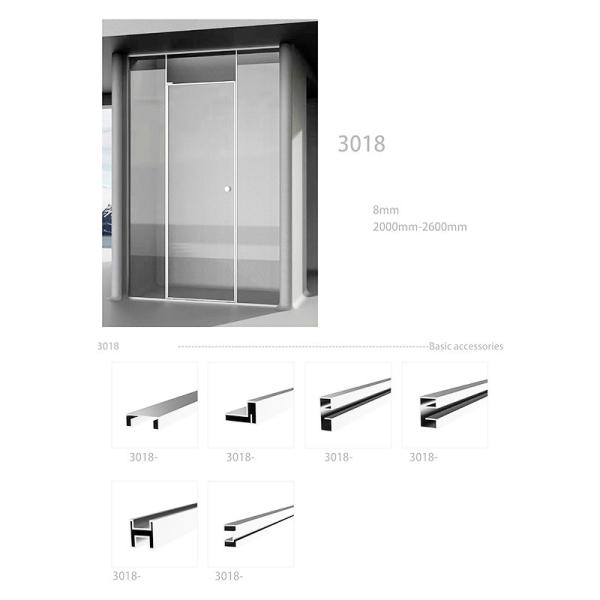Bathroom Stainless Steel Extrusion Profiles Surface Smooth Waterproof