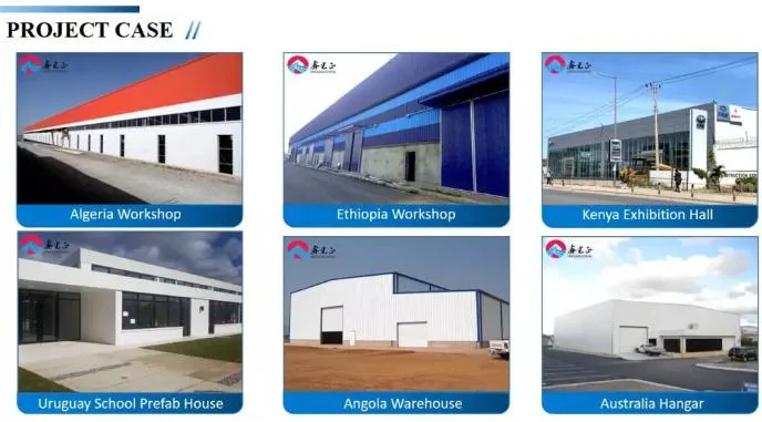 Wind Resistant Steel Hangar Building Q355B Bolted Construction