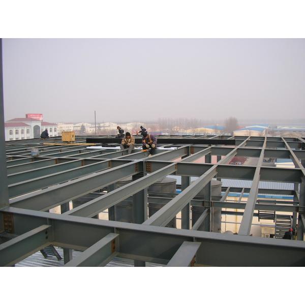 The Multi-layer Industrial Steel Structure Building Customized Prefab Made From Structure Steel