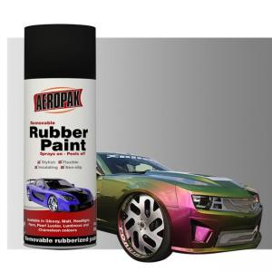 China Aeropak Chameleon Rubber Spray Paint Solvent Based Non Slip Rubber Paint on sale