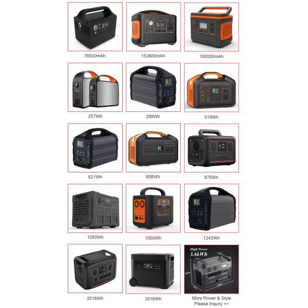 eu stock warehouse 3000 watts powerstation fur deutschland / mini solarpanel backup 2000wh usb c ac outlet 2000w powerst