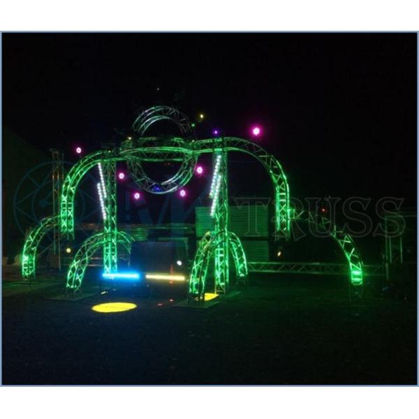 Customized Round Event Truss Structure with Lighting Display