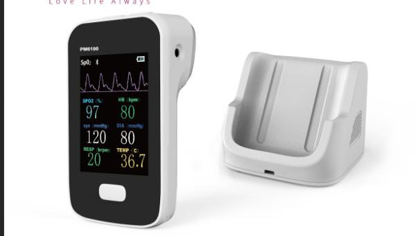 Quality Medical Bluetooth Handheld Patient Continuous monitoring system Multiparameter Patient Monitor CE for sale