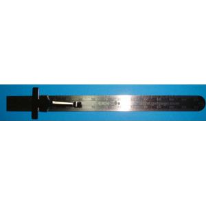 China Metal pocket ruler with clip wholesale