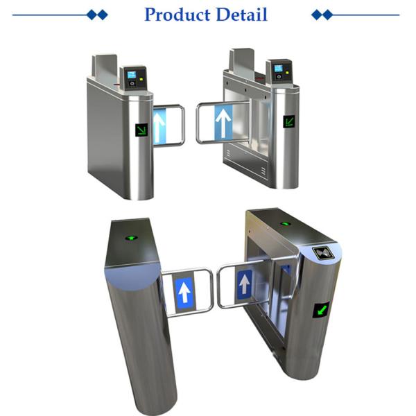 ODM RFID Counter Swing Pedestrian Turnstile Gate Torniquete Entrance Electronic