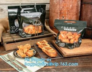 China nylon packaging giant hot roast frozen chicken vacuum bag, Hot roast chicken turkey 25cm*38cm oven bags wholesale