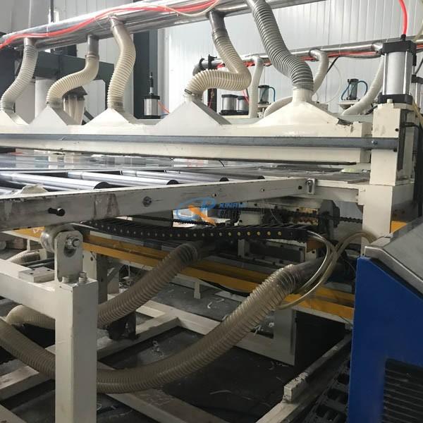 Quality 10mm Solid Transparent PC Plastic Board Making Machine for sale
