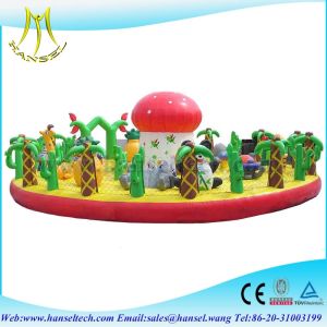 China Hansel Giant Commercial Grade Inflatable Combo With Slide wholesale