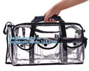 China Clear Bags, Stadium Approved, See Through Tote Bag, Shoulder Strap, Large Transparent Bag wholesale