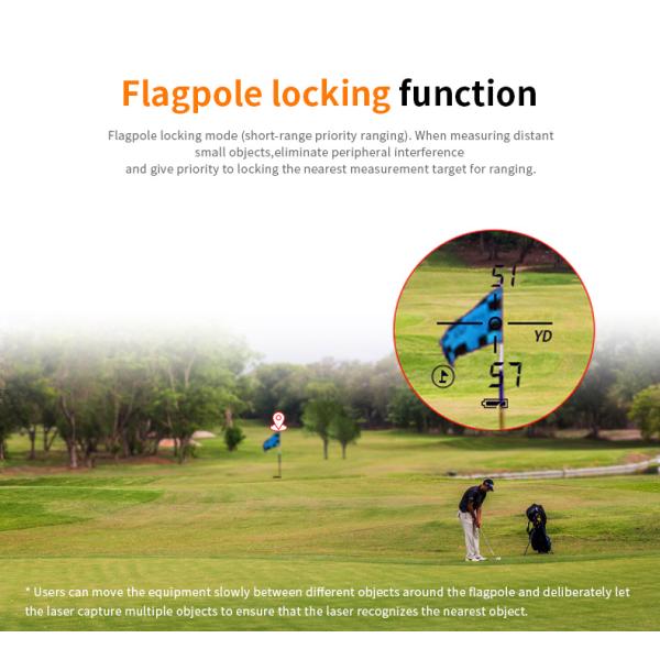 Outdoor Golf Digital Rangefinder Scope 650m IPX4 Waterproof