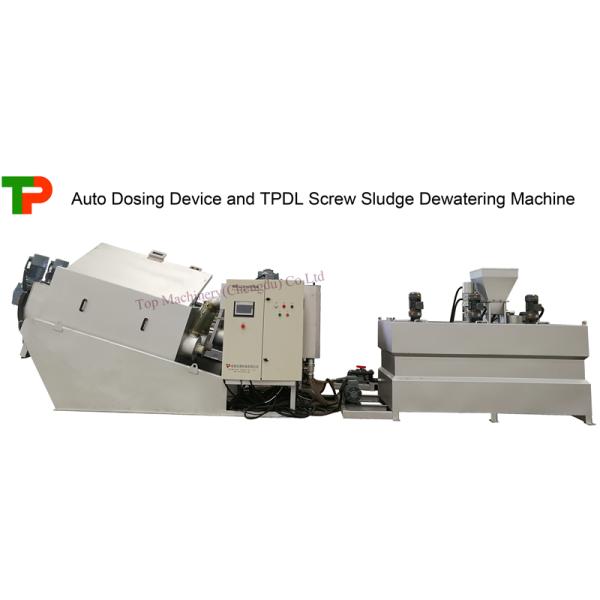 Siemens PLC Controlled TPDL SS316 Sludge Dewatering System for Industrial Wastewater