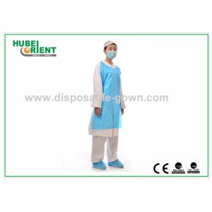 China Anti Oil Smooth Surface Disposable PE Apron Without Sleeves wholesale