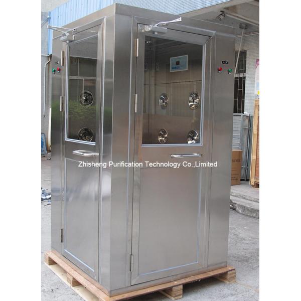 Personal Cleanroom Air Shower With Two-side Blowing for one person, automatic working