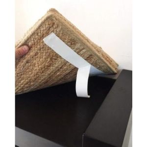 China Double sided foam mounting tape,black tape with red cover film,Hot melt double sided cloth carpet tape bagplastics bage on sale