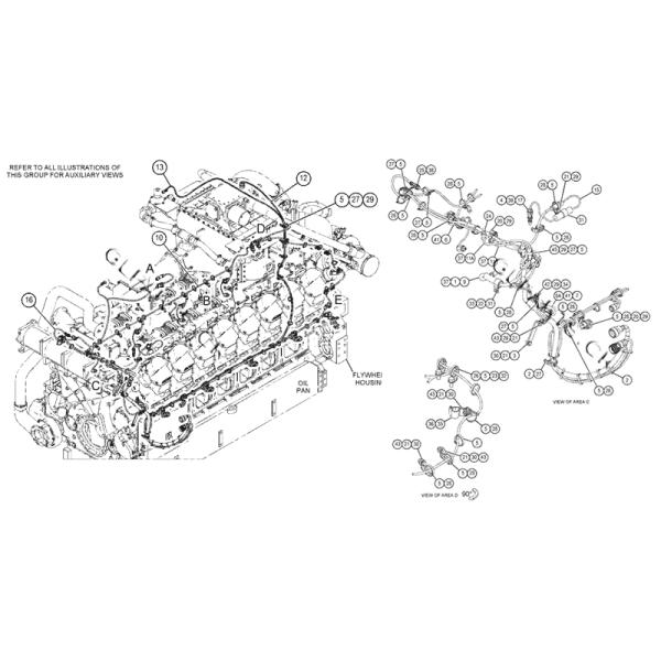 Excavator Pressure Switch CA4592591 4592591 For CAT Generator G3516B G3606 G3608 G3606