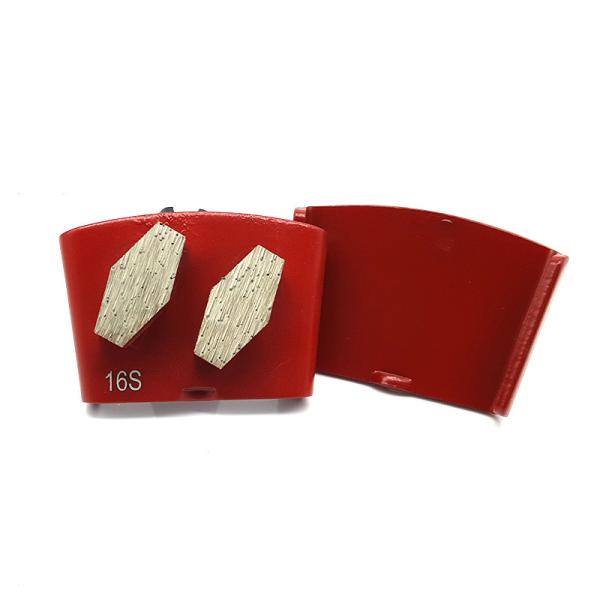 Quality HTC EZ Concrete Grinding Disc High Efficiency  Double Hexagon Segment for sale